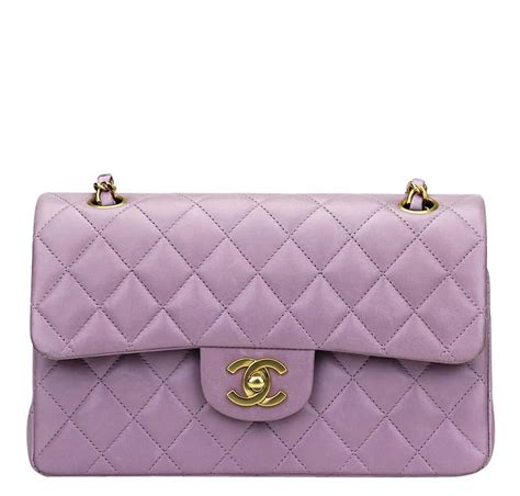 chanel purple flap bag|chanel flap bag price 2023.